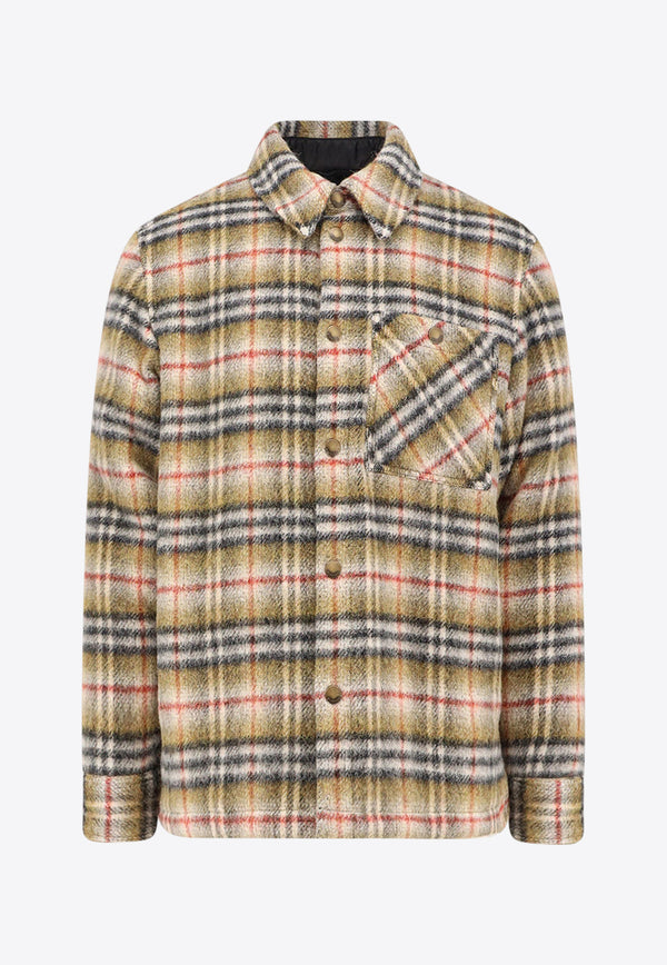 Burberry Madras Check Wool Jacket Multicolor 8110913B1001_SAND IP CHECK_36145119