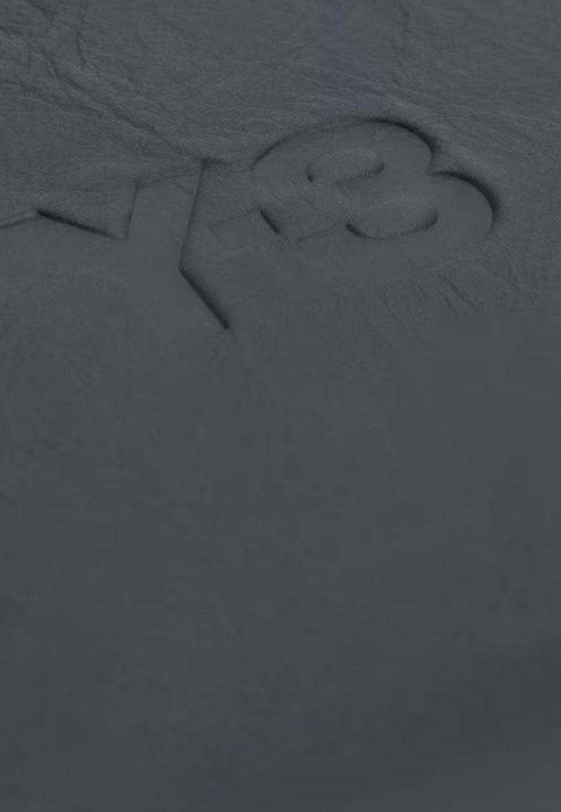 Y-3 Embossed Logo Zip-Around Wallet Black JD2895BLACK_Black_36145255