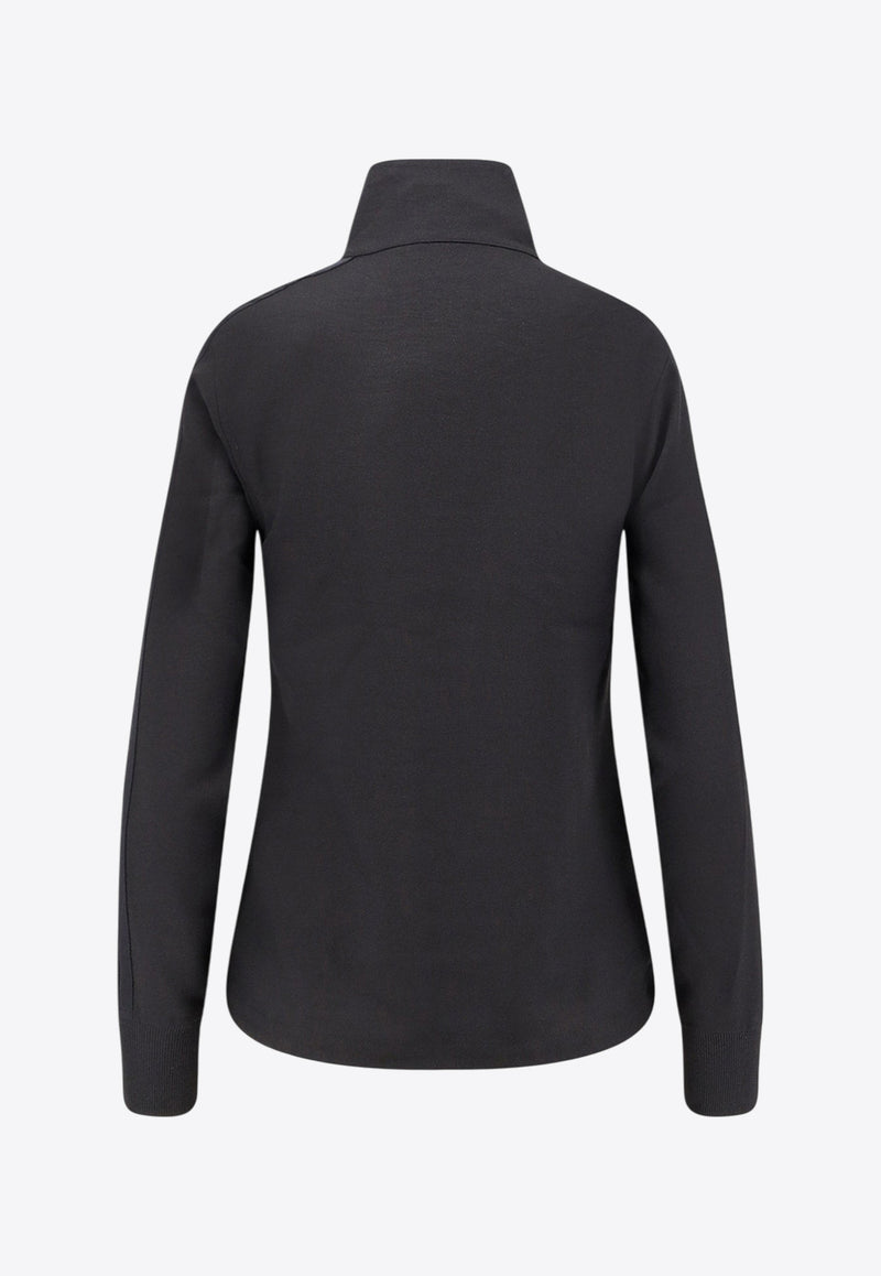 Y-3 Zip-Up Logo Sweatshirt Black JV6773BLACK_Black_36145266