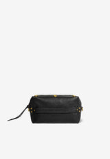 Jérôme Dreyfuss Lucky Case Leather Clutch Black 46LUCKCACH_Noir Grainé