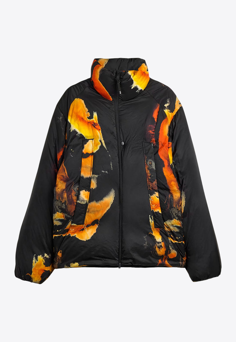 Y-3 AOP Printed Puffer Jacket Black KA2364MULTCOBLACK_MultiColour_36145250