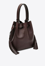 Valentino So Seau Leather Bucket Bag Dark Brown 7W2B0R99HHLCTJ_DARK COFFEE_31123257