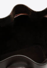 Valentino So Seau Leather Bucket Bag Dark Brown 7W2B0R99HHLCTJ_DARK COFFEE_31123257