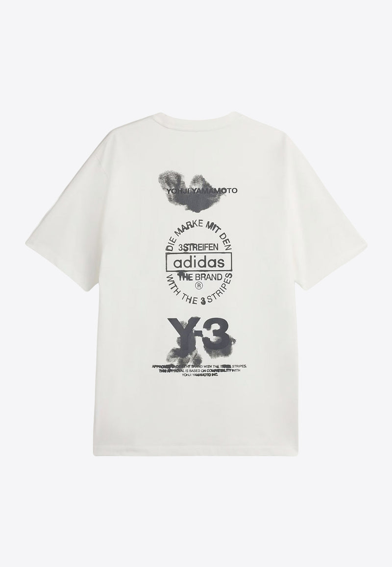 Y-3 Graphic Print T-shirt White JZ0712CWHITE_White_36145245