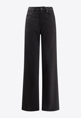 Balenciaga Straight-Leg Wool Tailored Pants Black 850690TJT211000_Black_36201231