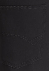 Balenciaga Straight-Leg Wool Tailored Pants Black 850690TJT211000_Black_36201231