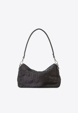 Fendi Medium Lui FF Nylon Shoulder Bag Black 7VA672AVC6F0SAJ_NERO+RUT.UBL.SAT_29849492