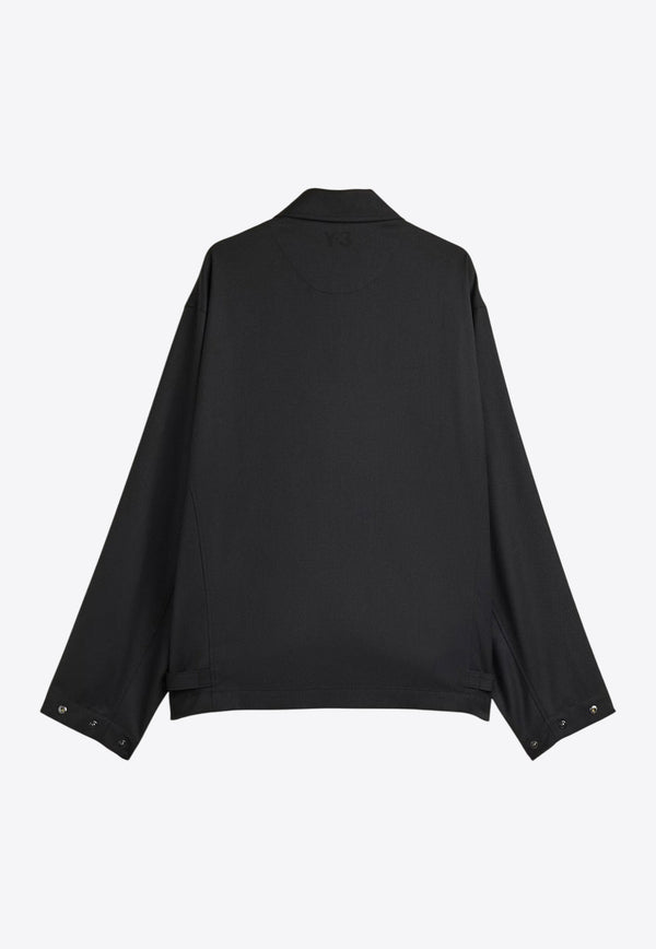 Y-3 Refined Wool Shirt Jacket Black JZ0898BLACK_Black_36145235