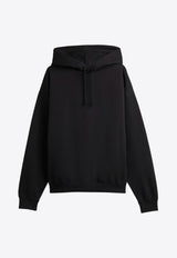 Y-3 Logo Print Hooded Sweatshirt Black KA3112BLACK_Black_36145291