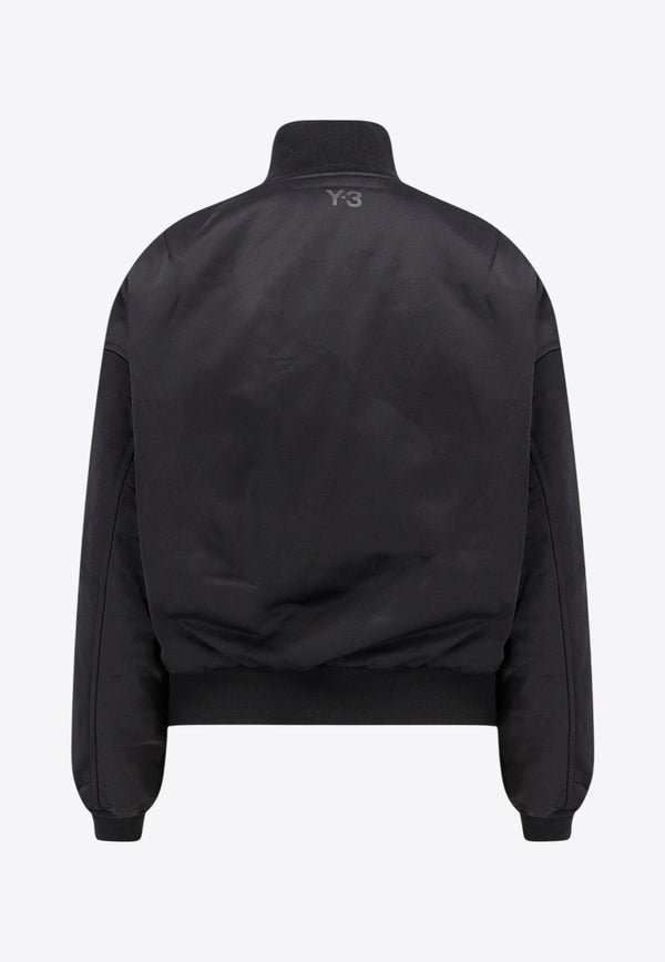 Y-3 Asymmetric Zip-Up Track Jacket Black JX2292BLACK_Black_36145296