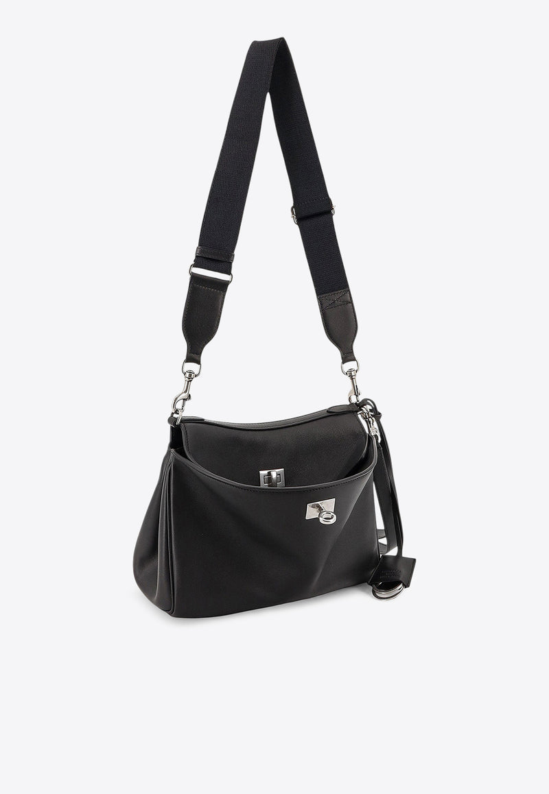 Balenciaga Rodeo Leather Messenger Bag Black 8275832ABOX1000_Black_36201139