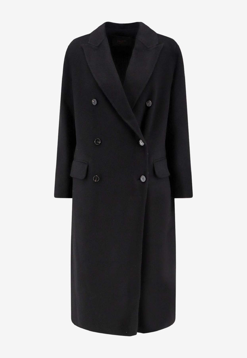 Paltò Arianna Double-Breasted Wool Coat Black 1PDARIADOUNERO_Black_35065989