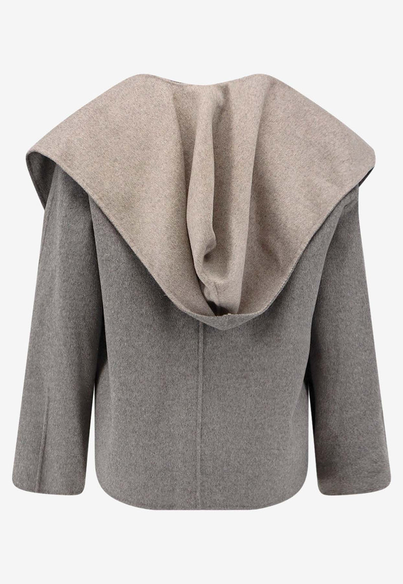 Paltò Filo Hooded Cardigan Gray 1PDFILODOU716_Black_35066018