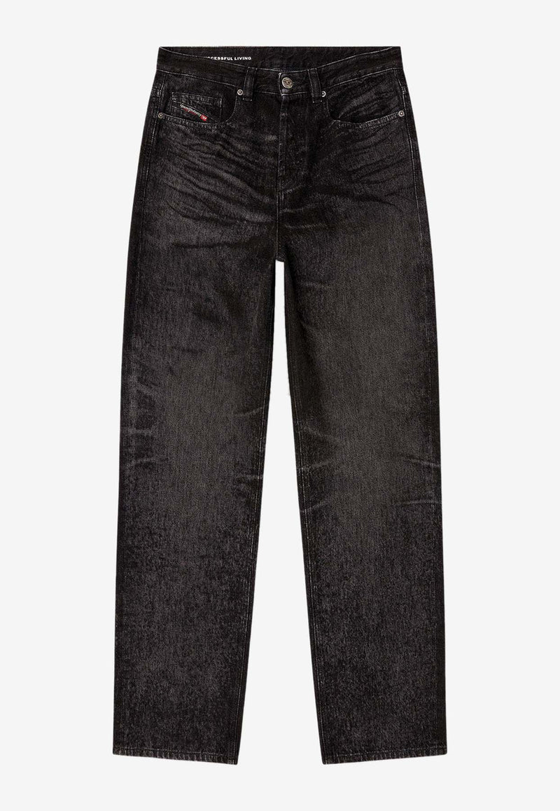 Diesel  D-Macro Washed Straight-Leg Jeans Gray A21496007DB02_Grey_29839714