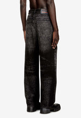 Diesel  D-Macro Washed Straight-Leg Jeans Gray A21496007DB02_Grey_29839714