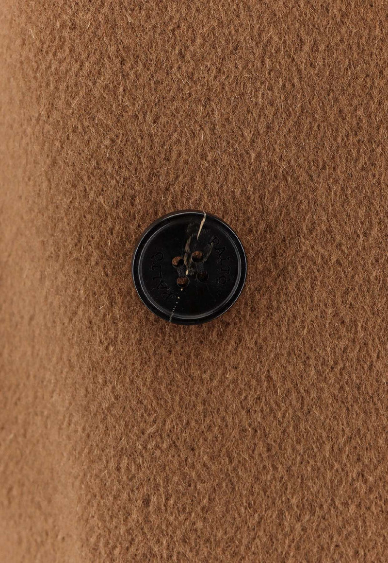 Paltò Arianna Double-Breasted Wool Coat Camel 1PDARIADOU970_Blue_35065824