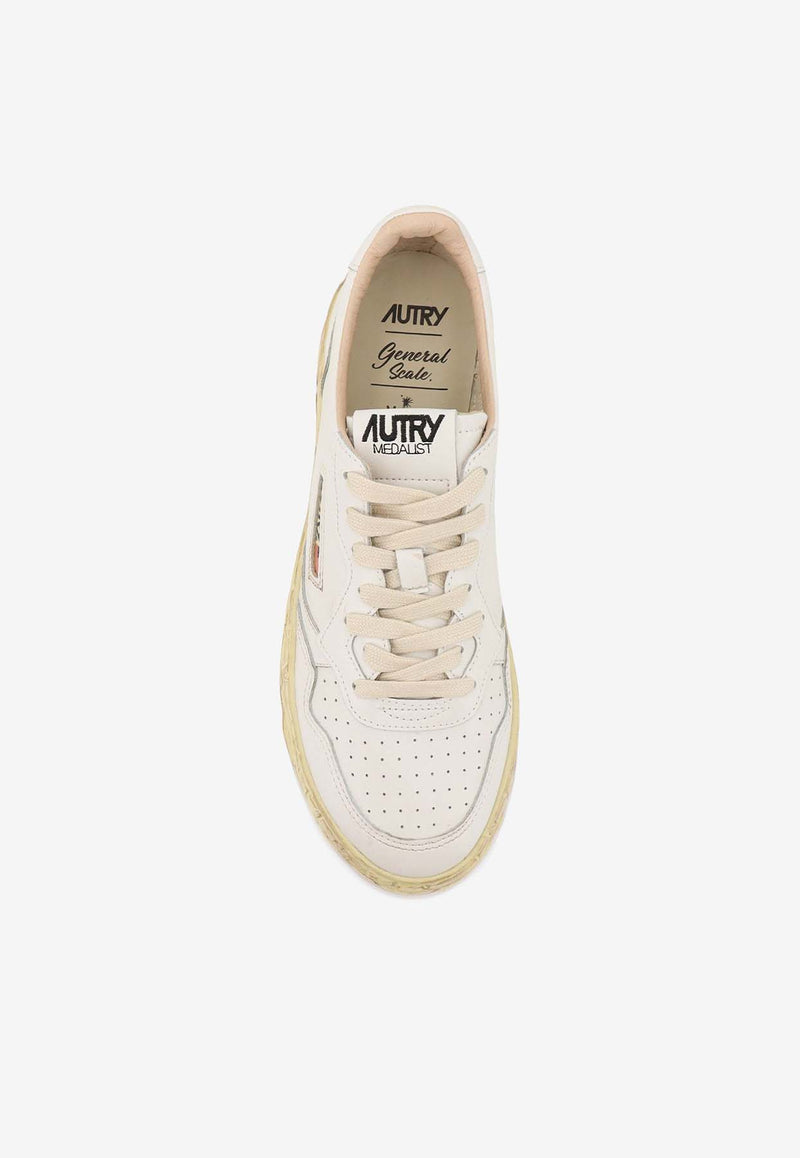 Autry X Mihara Yasuhiro Super Vintage Low Leather Sneakers White AVLMMMY1WHITE_White_30008258