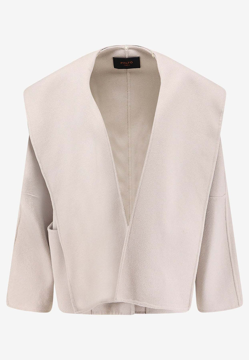 Paltò Filo Hooded Cardigan Cream 1PDFILODOU702_Black_35065979