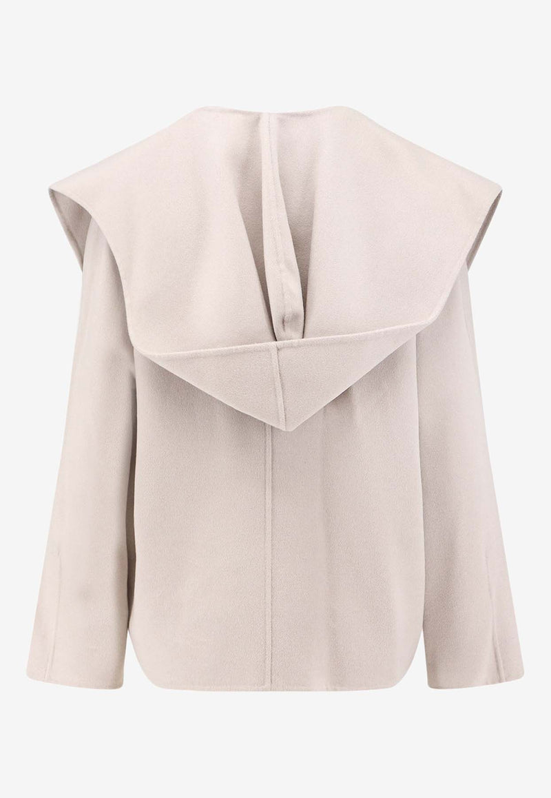 Paltò Filo Hooded Cardigan Cream 1PDFILODOU702_Black_35065979