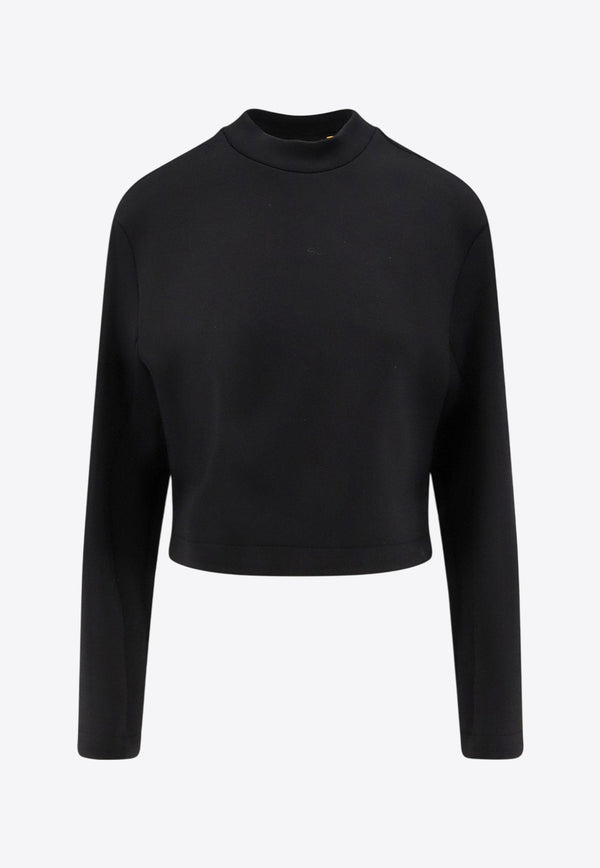 Moncler X EE72 by Edward Enninful Logo Patch Sweater Black K24039F00002M6727999_Black_29842395