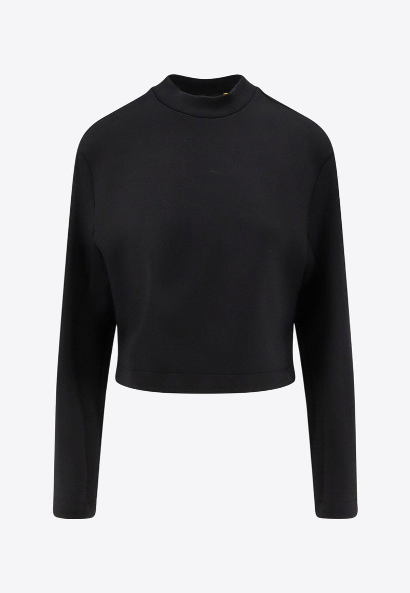 Moncler X EE72 by Edward Enninful Logo Patch Sweater Black K24039F00002M6727999_Black_29842395