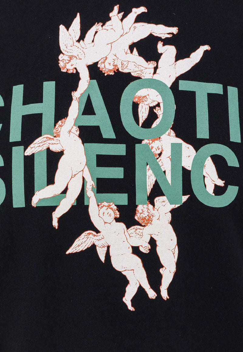 Undercover Chaotic Silence T-shirt Black UC2E3802BLACK_Black_35065799