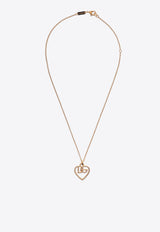 Dolce & Gabbana DG Heart Rhinestone Embellished Necklace Gold WNR8S7W1111ZOO00_Golden_29841993