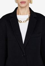 Anine Bing Quinn Single-Breasted Blazer Black A017073_000