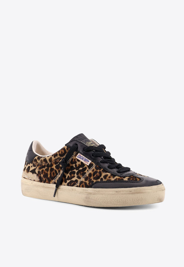 Golden Goose DB Soul-Star Leopard Print Low-Top Sneakers Brown GWF00464F00505181472_BEIGE BROWN BLACK LEO BLACK_29857260