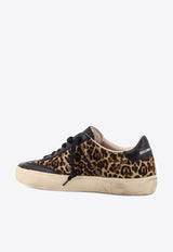 Golden Goose DB Soul-Star Leopard Print Low-Top Sneakers Brown GWF00464F00505181472_BEIGE BROWN BLACK LEO BLACK_29857260