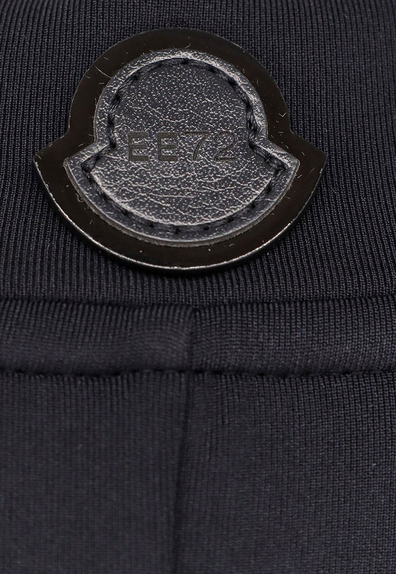 Moncler X EE72 by Edward Enninful Neoprene Cropped T-shirt Black K24038C0000289A8K999_Black_29841126