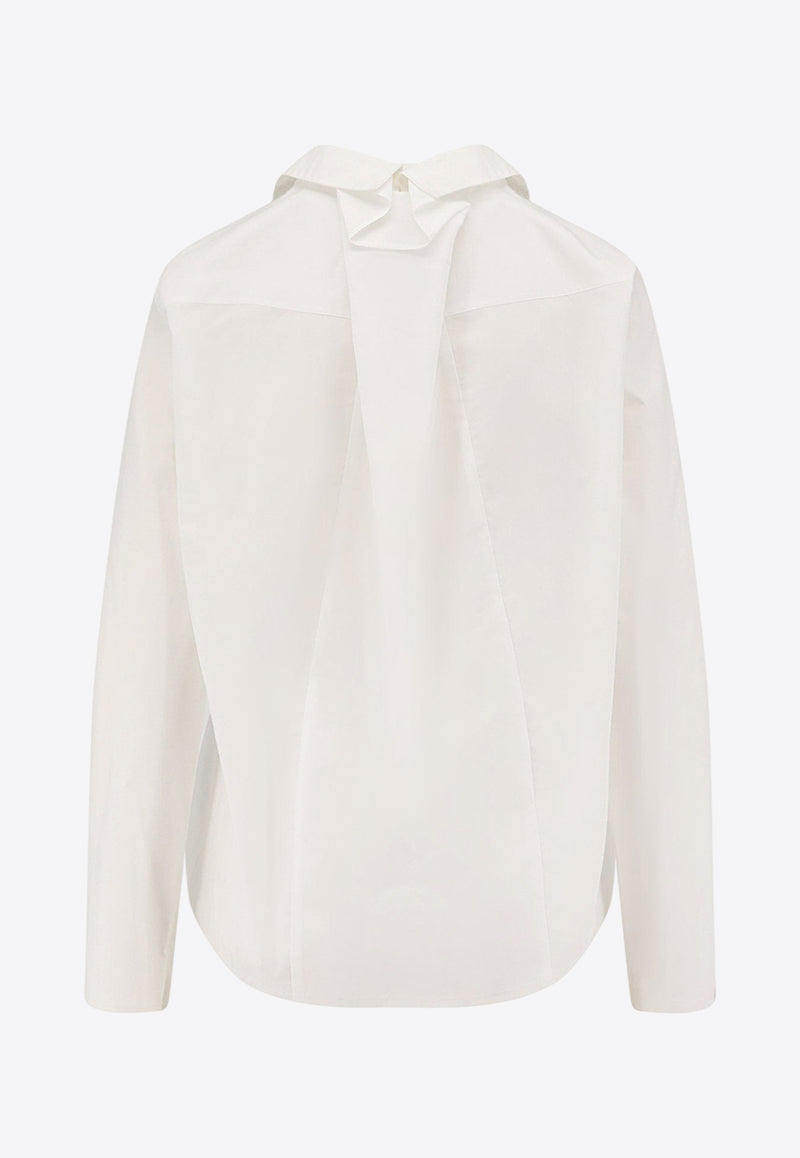 MM6 Maison Margiela Numeric Long-Sleeved Shirt White S62DT0049M35256100_White_30005181