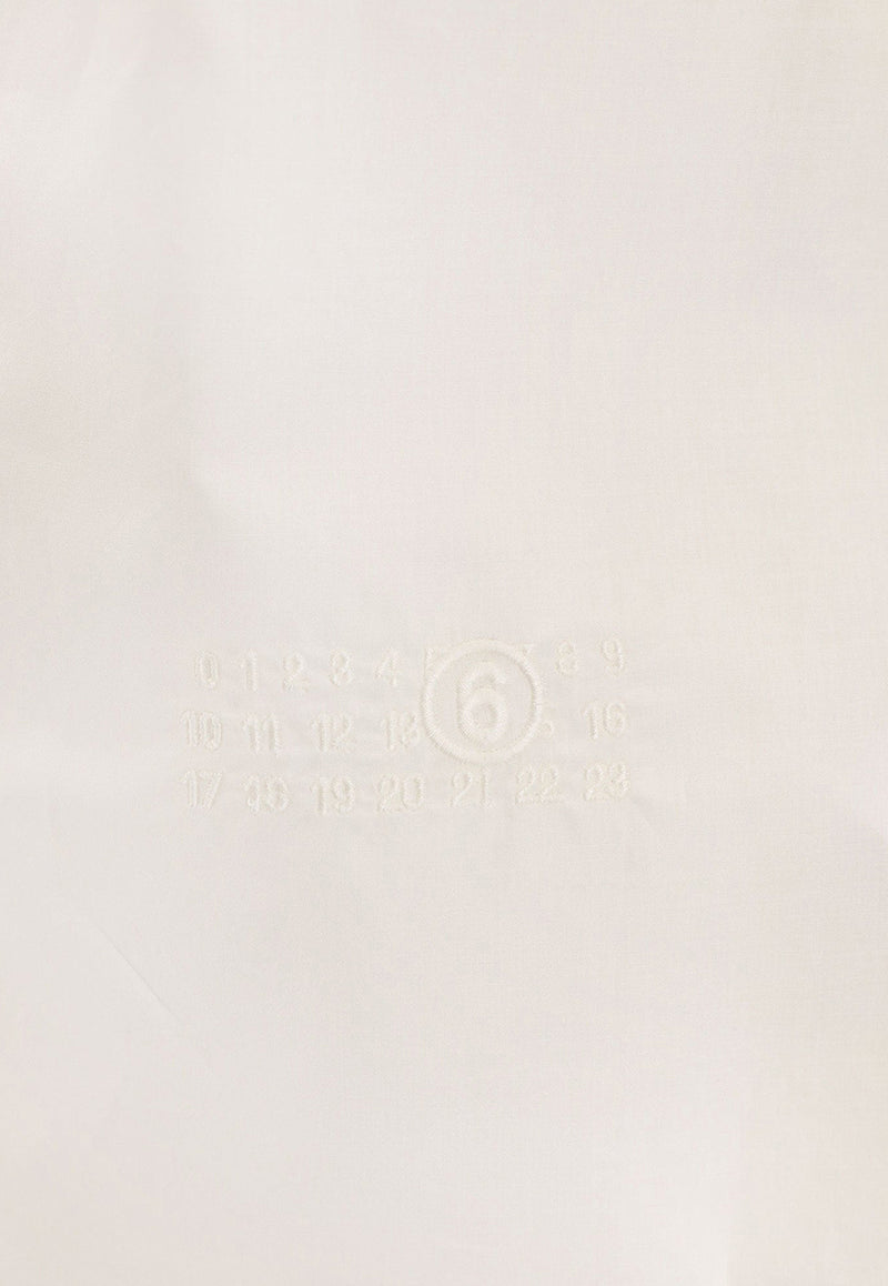 MM6 Maison Margiela Numeric Long-Sleeved Shirt White S62DT0049M35256100_White_30005181