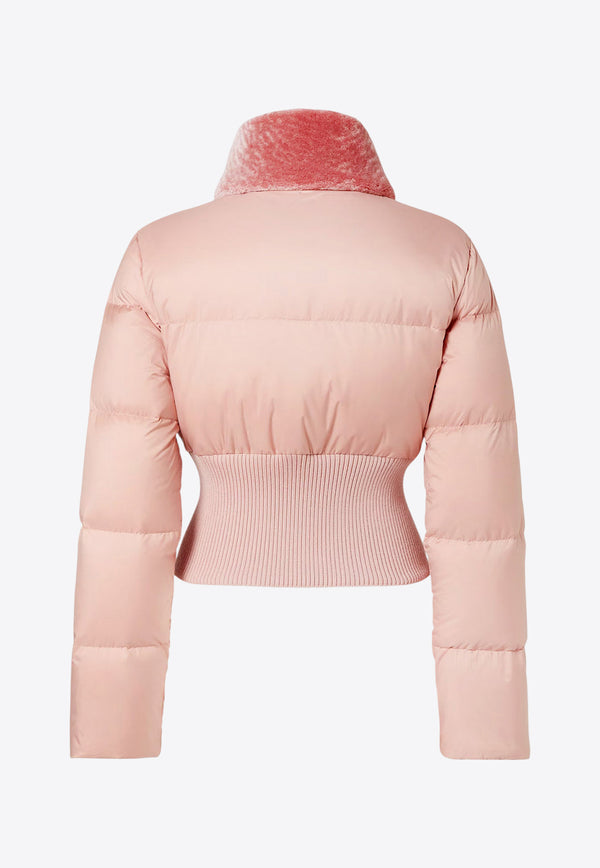 Fendi Cropped Puffer Jacket Pink FAN214AT8VF1T6N_BLUSH-25_29853296