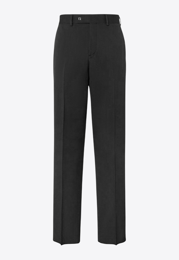 Fendi Essential Wool Pants Black FB1089AU60F0QA1_Black_29850858