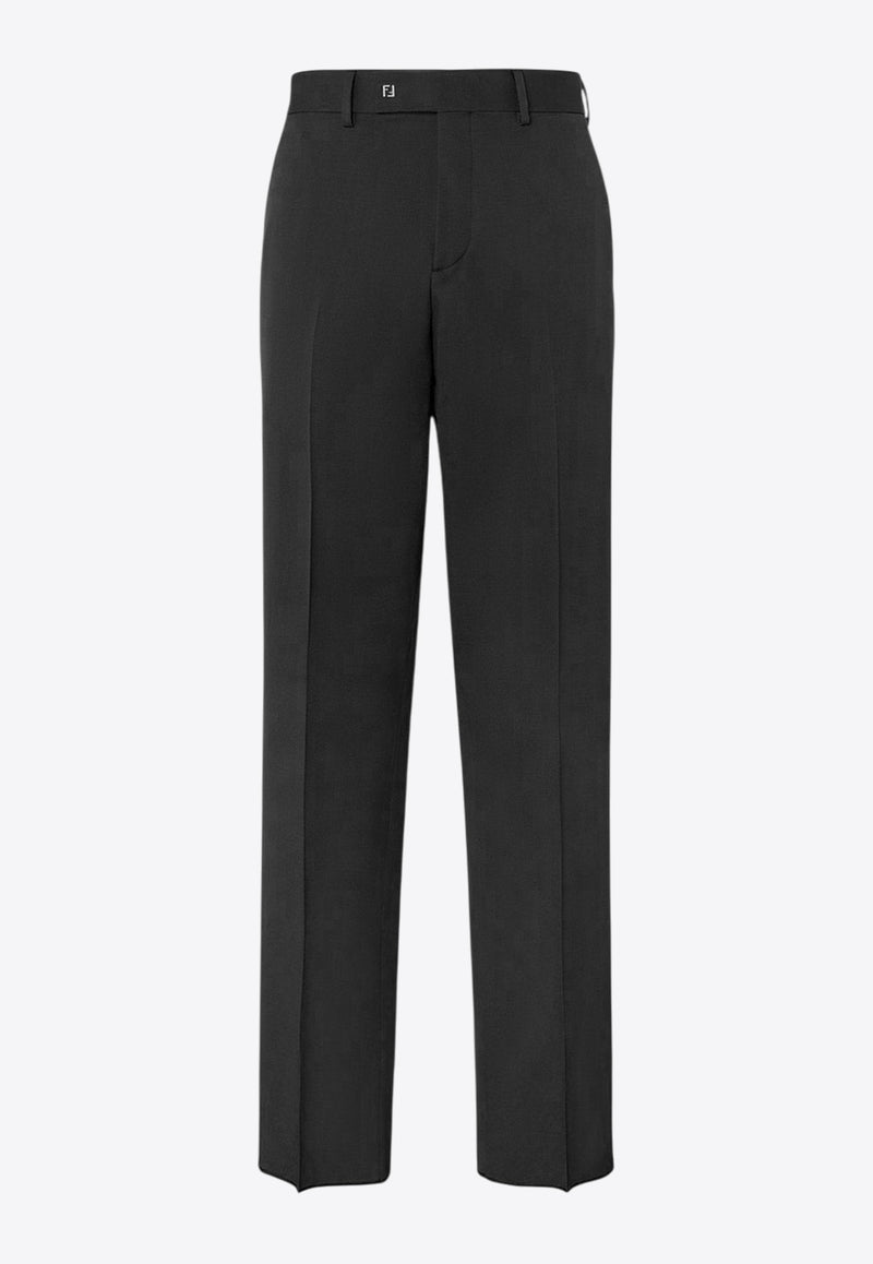 Fendi Essential Wool Pants Black FB1089AU60F0QA1_Black_29850858