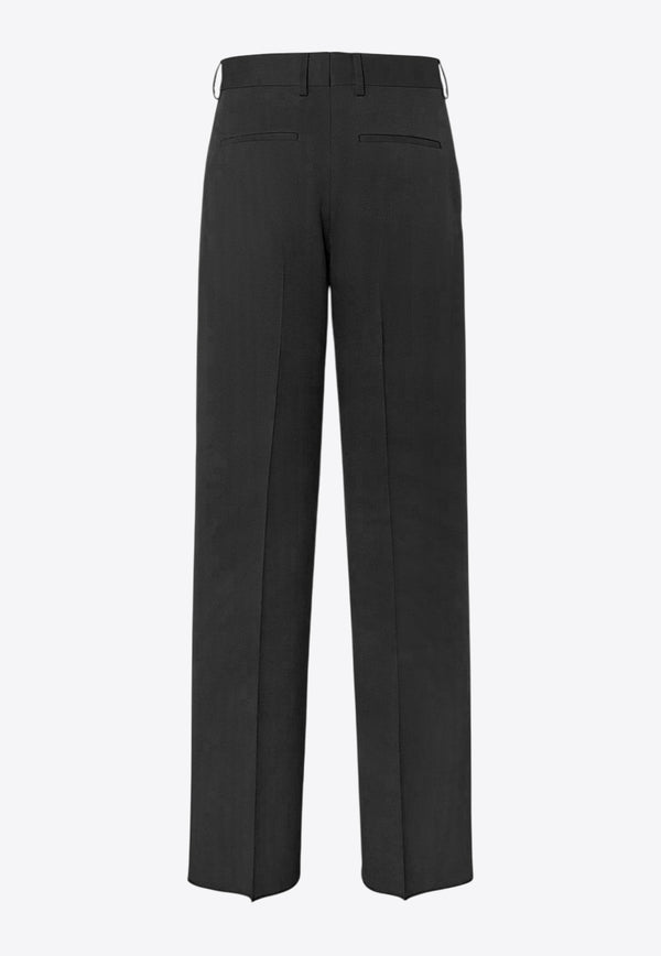 Fendi Essential Wool Pants Black FB1089AU60F0QA1_Black_29850858