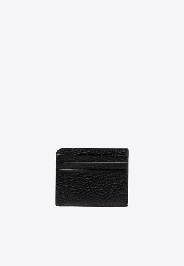 Maison Margiela Four-Stitch Leather Cardholder Black SA3VX0007P4455_T8013