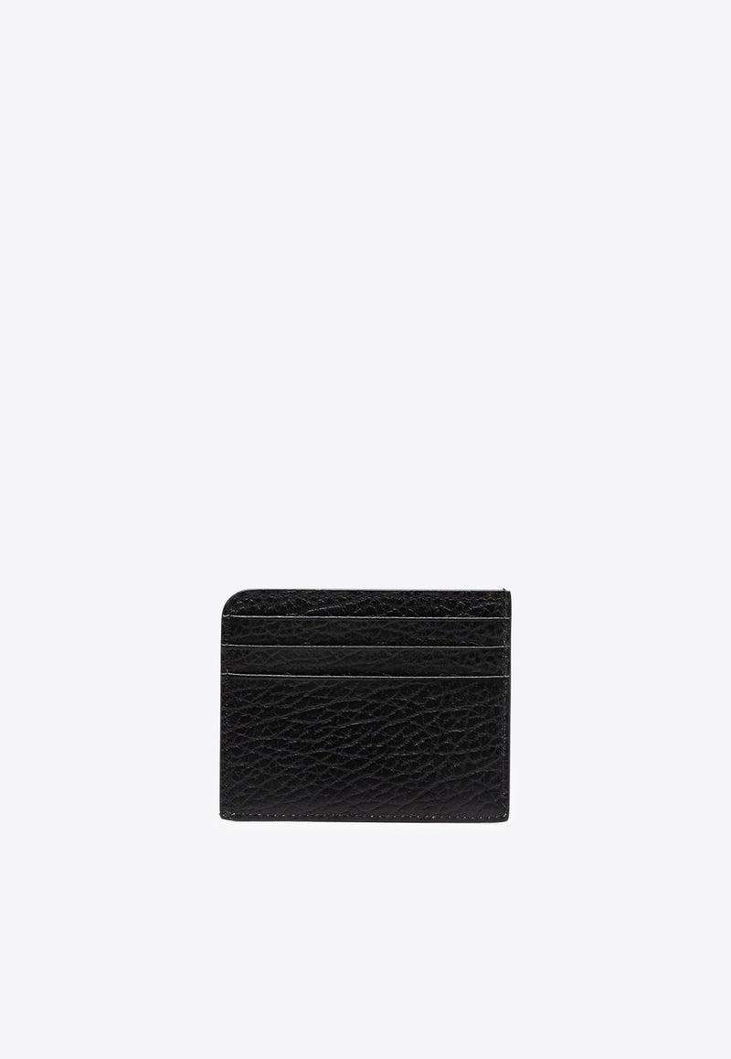 Maison Margiela Four-Stitch Leather Cardholder Black SA3VX0007P4455_T8013