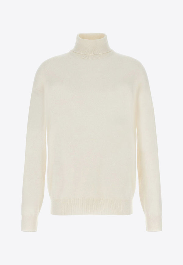 Brunello Cucinelli Essential Cashmere Turtleneck Sweater Cream M2200103C0312_Beige_34275639