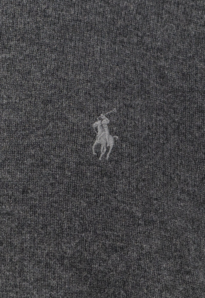 Polo Ralph Lauren Classic Wool Sweater Gray 710974148004_DARK CHARCOAL HEATHER_29845702