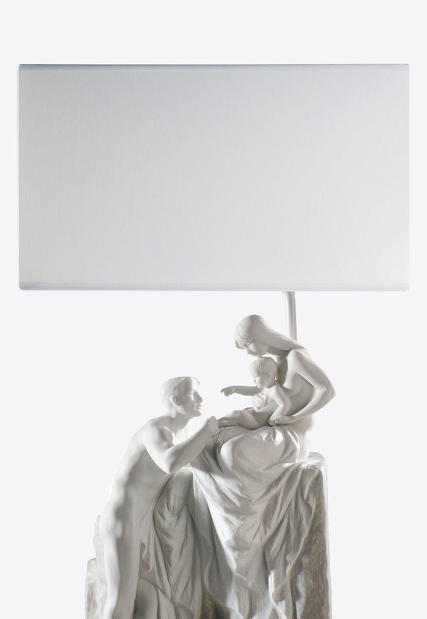 Lladró Family Table Lamp White 1023465