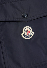 Moncler Vigeon Padded Shirt Jacket Navy K20911G0001559876_74S