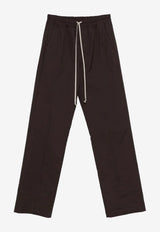 Rick Owens Dietrich Drawstring-Waistband Loose Pants Brown RU02E1378TE_78