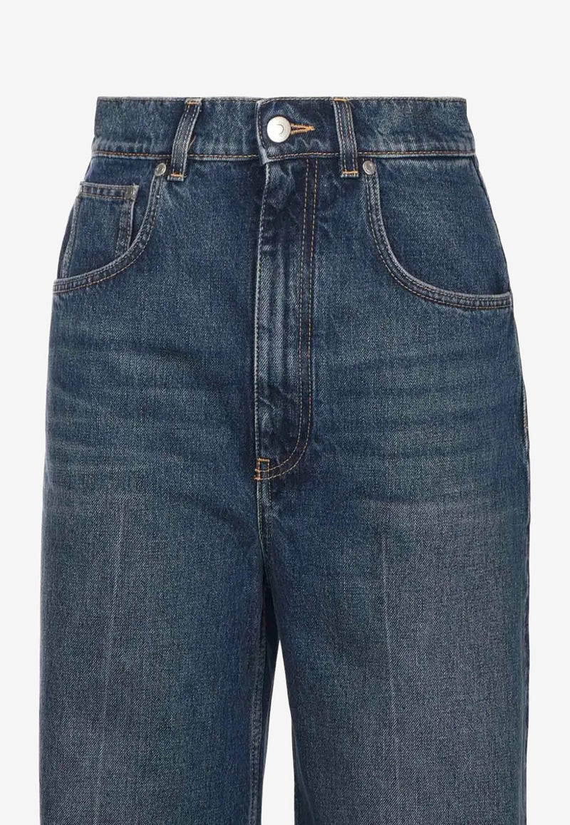 Stella McCartney High-Rise Flared Jeans Denim 6D02743SQH37_4083