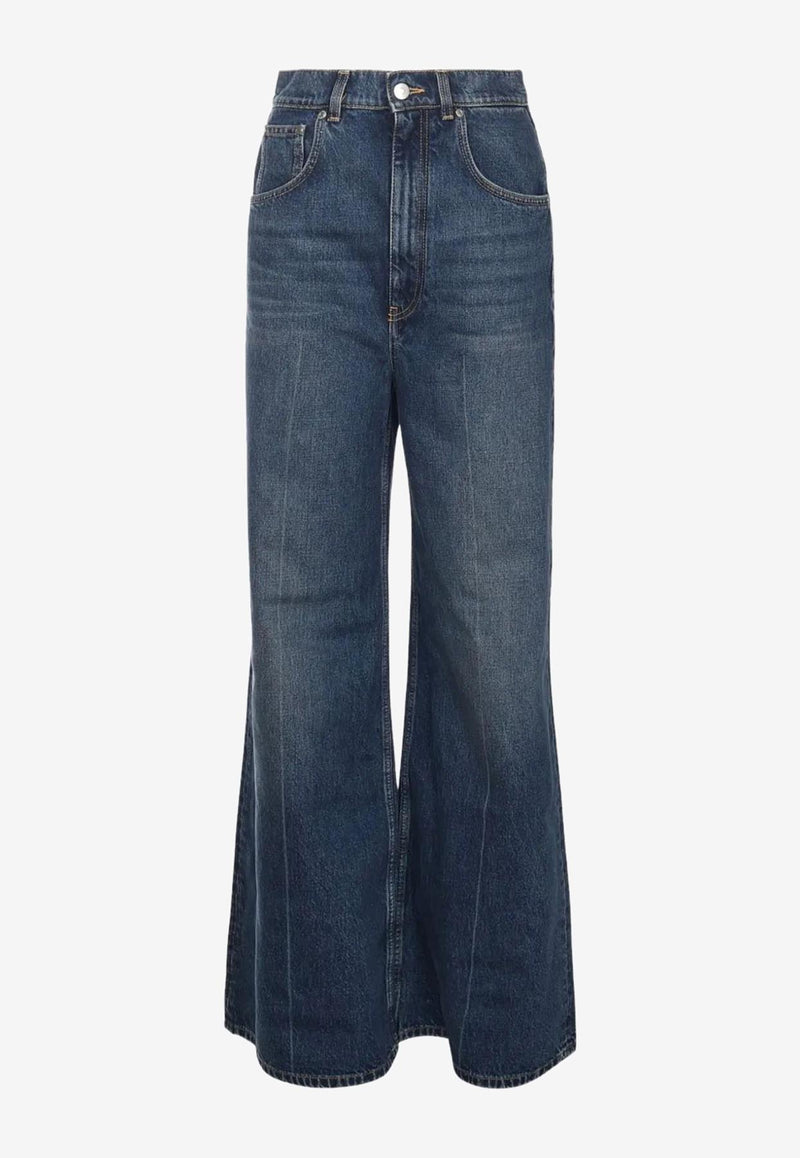 Stella McCartney High-Rise Flared Jeans Denim 6D02743SQH37_4083