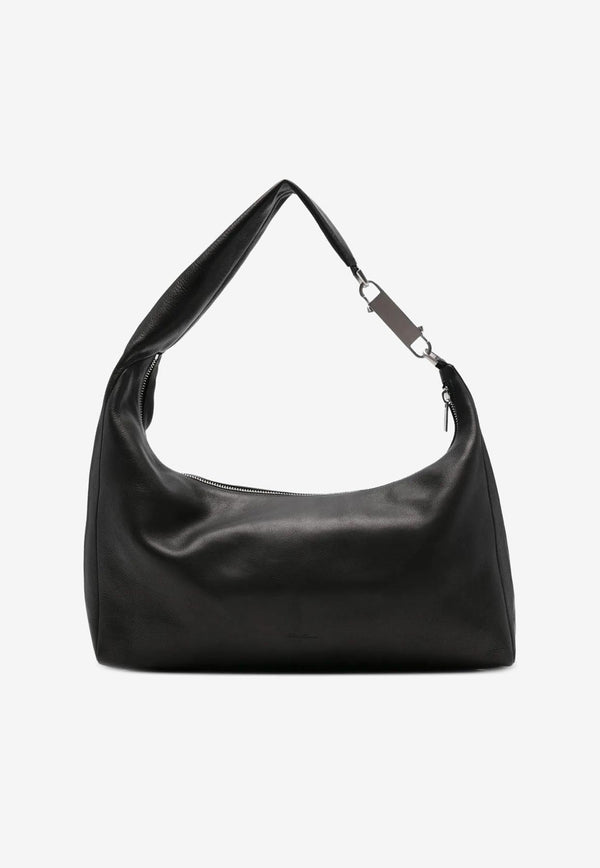 Rick Owens Gemini Leather Shoulder Bag Black RR02E1428LBU_09
