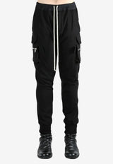 Rick Owens Mastodon Cargo Pants Black RU02E1396BA_09