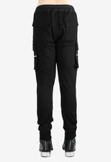Rick Owens Mastodon Cargo Pants Black RU02E1396BA_09