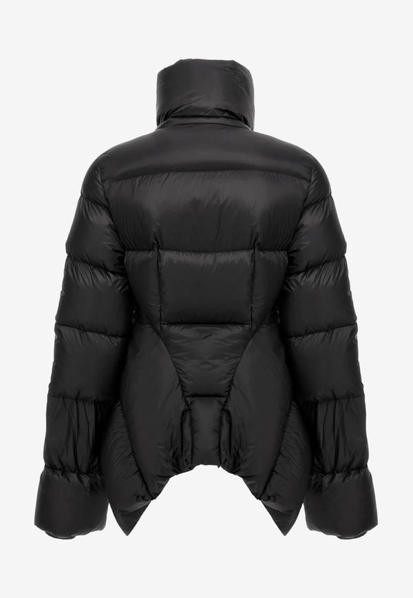 Rick Owens Naska Asymmetric Puffer Jacket Black RP02E4746NPD3_09